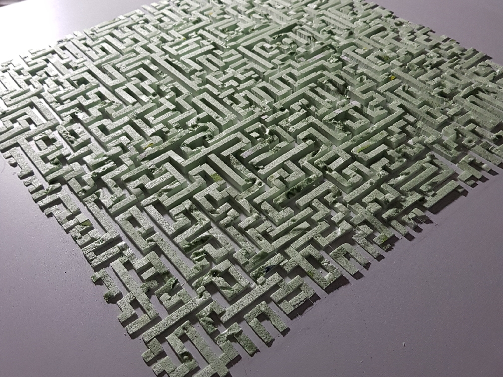 Ochre loops - not painted yet